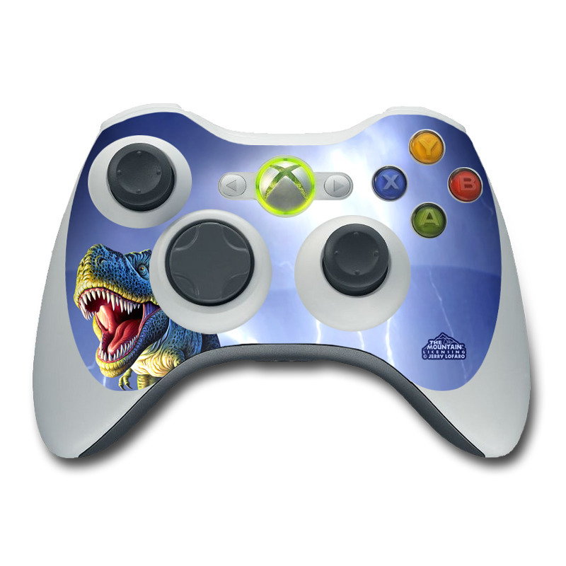 Xbox 360 Controller Skin - Big Rex (Image 1)