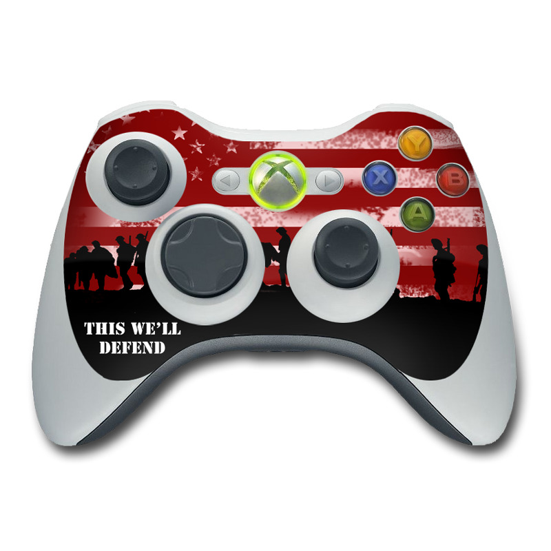Xbox 360 Controller Skin - Defend  (Image 1)