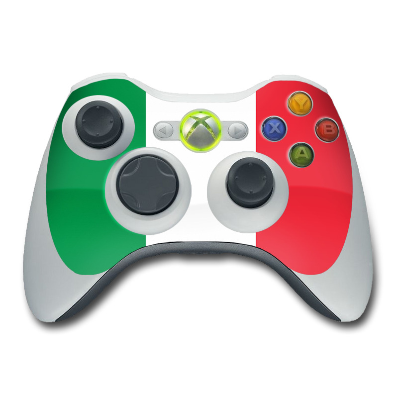 Xbox 360 Controller Skin - Italian Flag (Image 1)