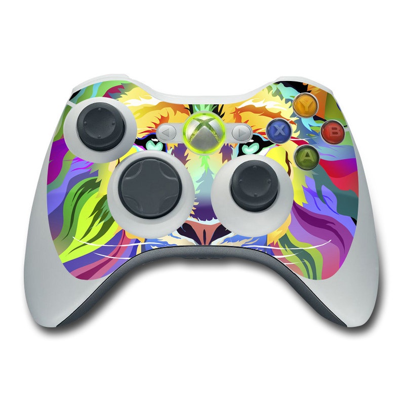 Xbox 360 Controller Skin - King of Technicolor (Image 1)