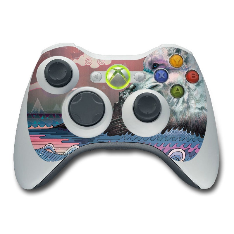 Xbox 360 Controller Skin - Lone Wolf (Image 1)