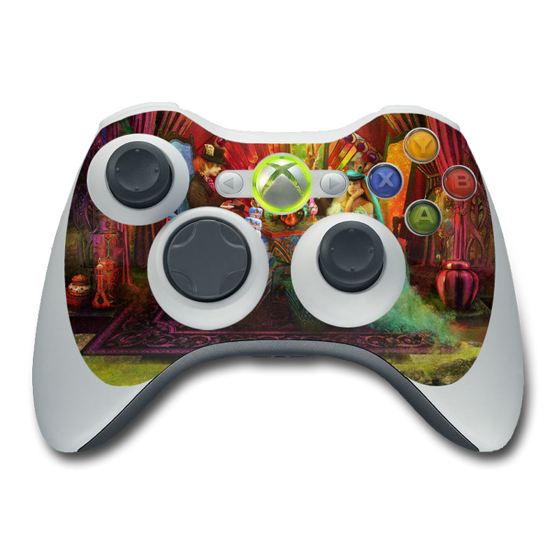 Xbox 360 Controller Skin - A Mad Tea Party (Image 1)