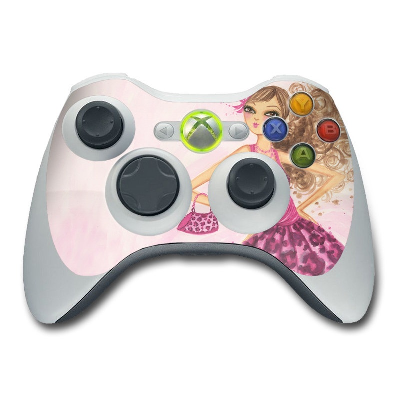 Xbox 360 Controller Skin - Perfectly Pink (Image 1)
