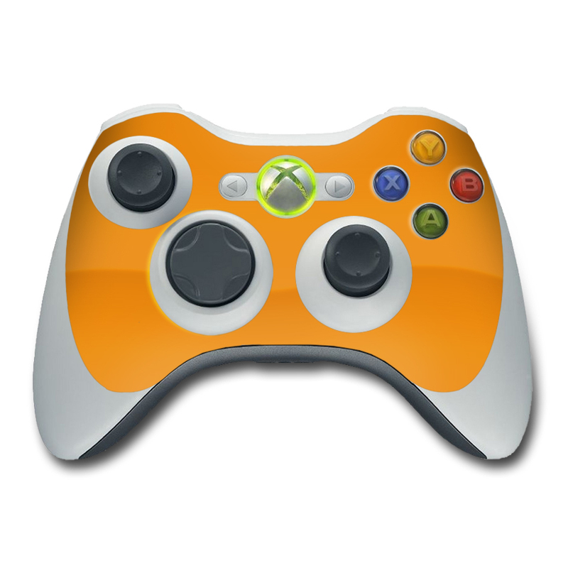 Xbox 360 Controller Skin - Solid State Orange (Image 1)