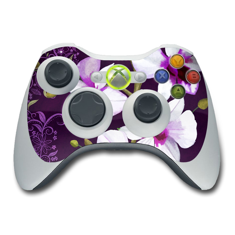 Xbox 360 Controller Skin - Violet Worlds (Image 1)