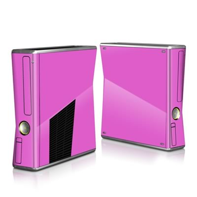 Xbox 360 S Skin - Solid State Vibrant Pink