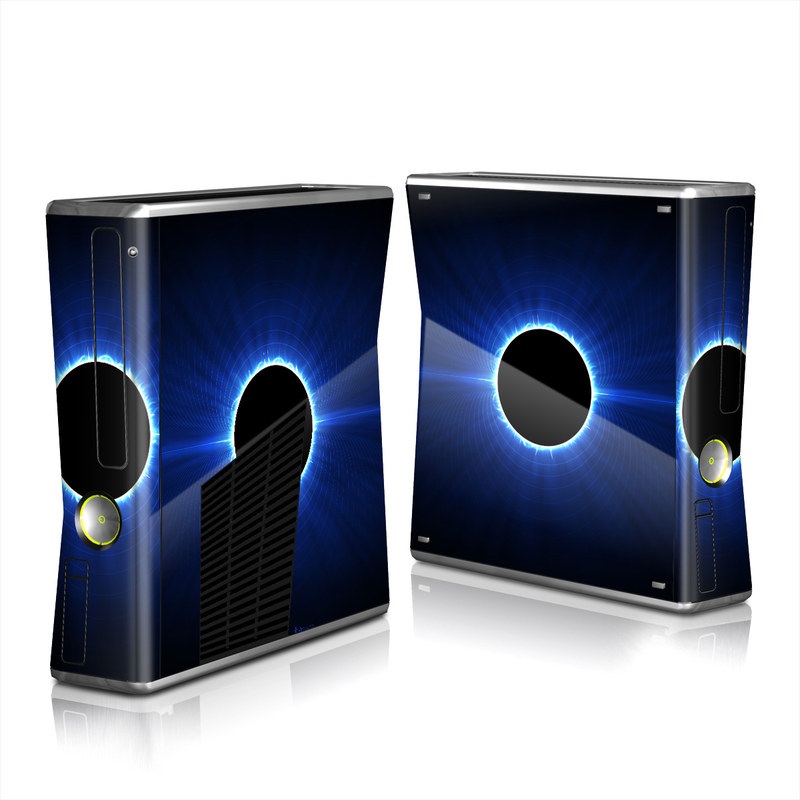 Xbox 360 S Skin - Blue Star Eclipse (Image 1)