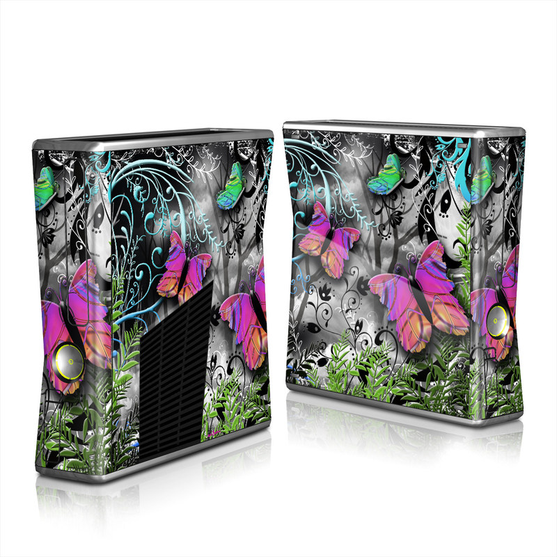 Xbox 360 S Skin - Goth Forest (Image 1)