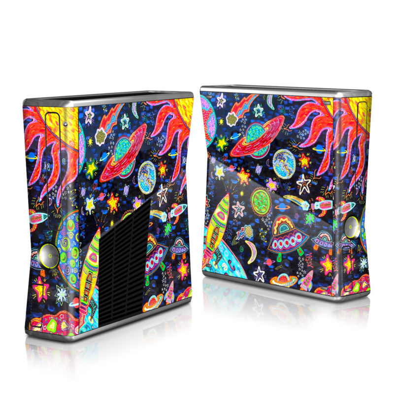 Xbox 360 S Skin - Out to Space (Image 1)
