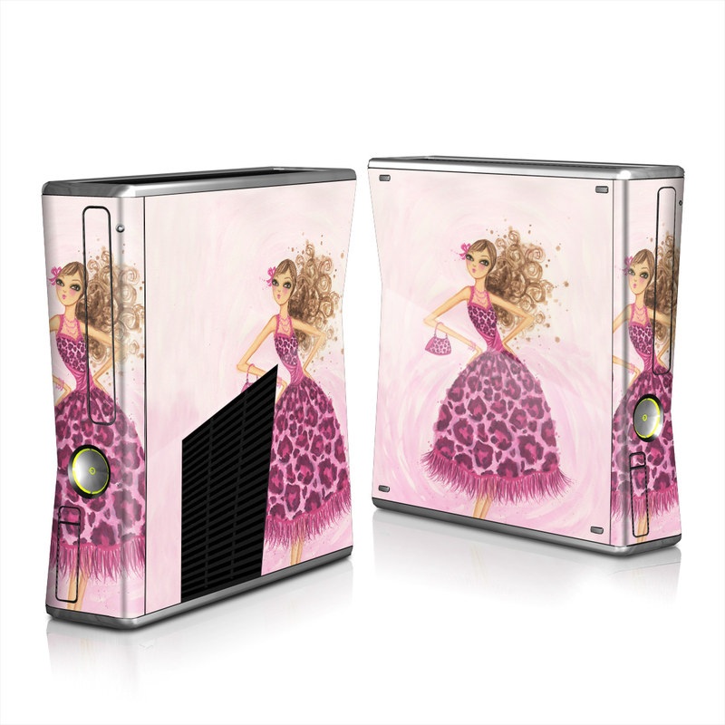 Xbox 360 S Skin - Perfectly Pink (Image 1)