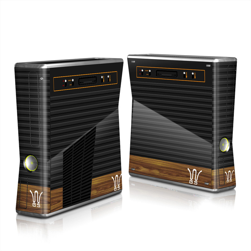 Xbox 360 S Skin - Wooden Gaming System (Image 1)