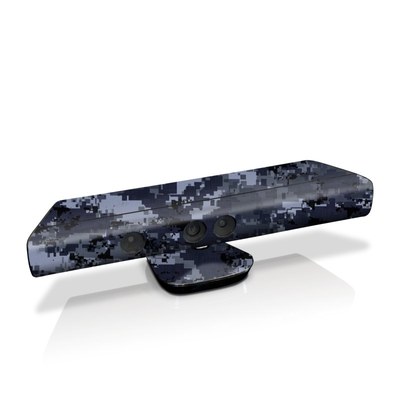 Xbox Kinect Skin - Digital Navy Camo
