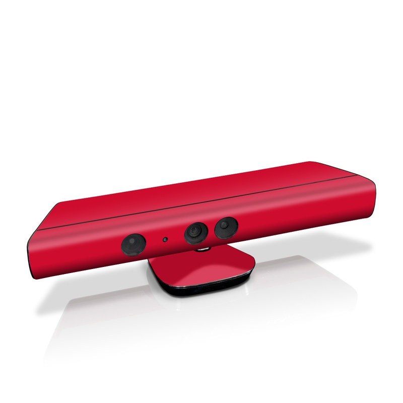 Xbox Kinect Skin - Solid State Red (Image 1)