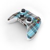 Microsoft Xbox One Controller Skin - Turquoise Plaid (Image 4)