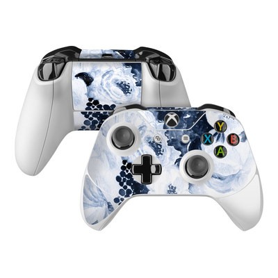 Microsoft Xbox One Controller Skin - Blue Blooms