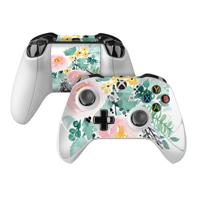Microsoft Xbox One Controller Skin - Blushed Flowers
