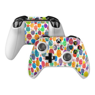 Microsoft Xbox One Controller Skin - Colorful Pineapples