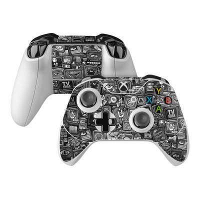 Microsoft Xbox One Controller Skin - Distraction Tactic B&W
