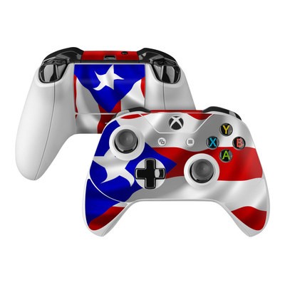 Microsoft Xbox One Controller Skin - Puerto Rican Flag