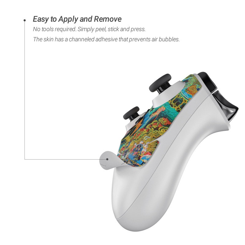 Microsoft Xbox One Controller Skin - Asian Crest (Image 2)
