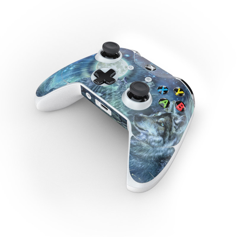 Microsoft Xbox One Controller Skin - Bark At The Moon (Image 4)