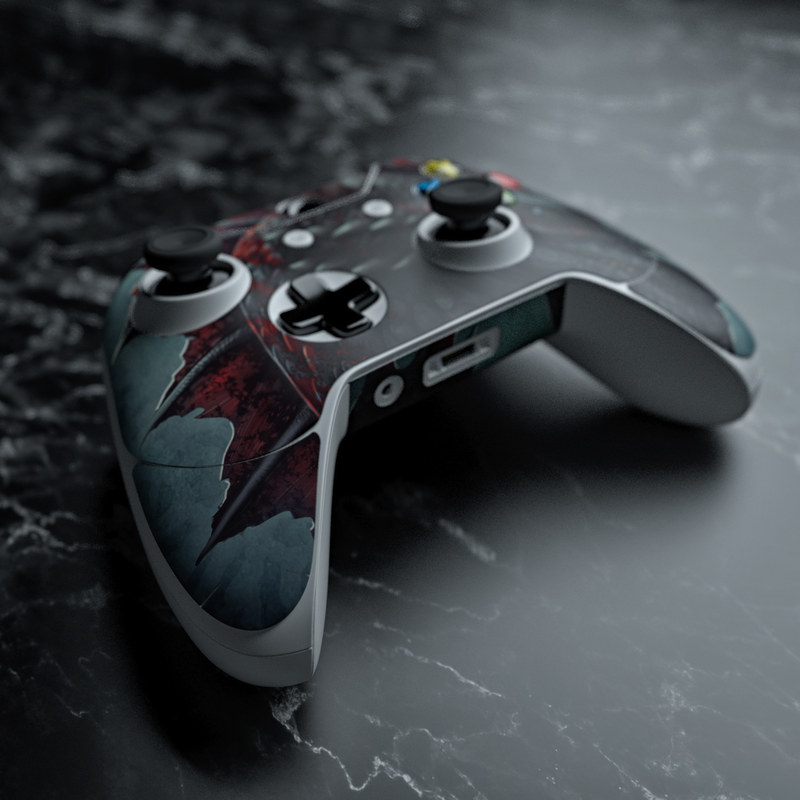 Microsoft Xbox One Controller Skin - Black Dragon (Image 5)
