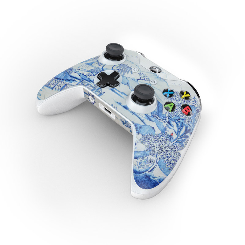 Microsoft Xbox One Controller Skin - Blue Willow (Image 4)