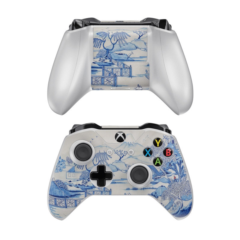 Microsoft Xbox One Controller Skin - Blue Willow (Image 1)