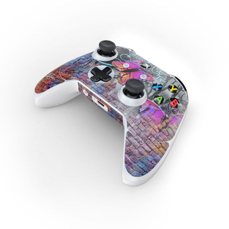 Microsoft Xbox One Controller Skin - Butterfly Wall (Image 4)