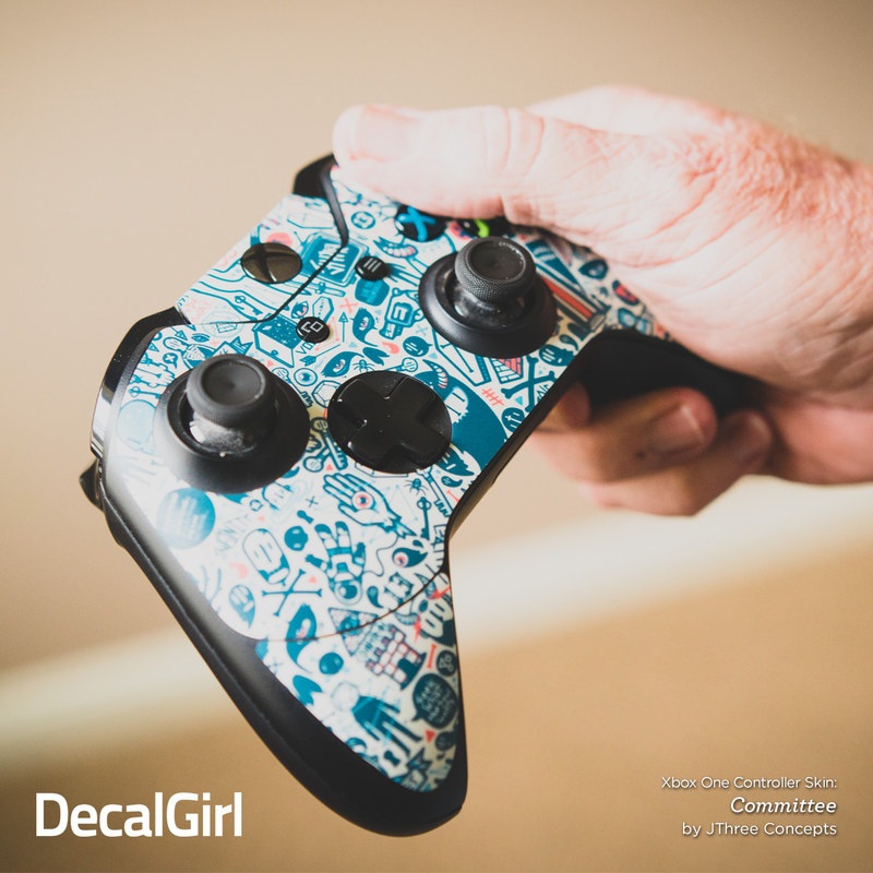 Microsoft Xbox One Controller Skin - Lavender Flowers (Image 2)