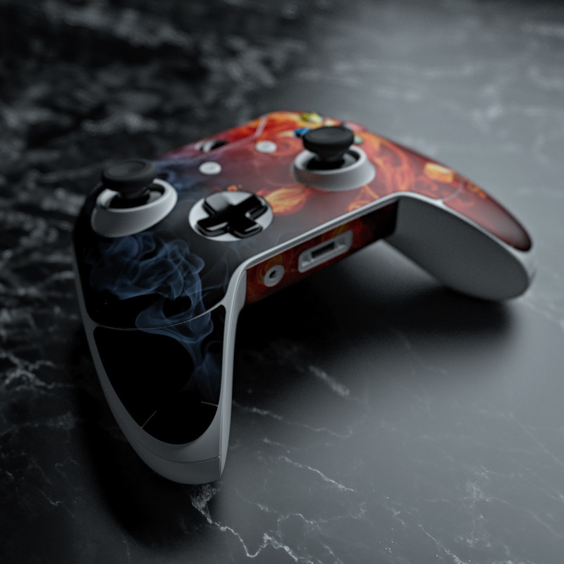 Microsoft Xbox One Controller Skin - Flower Of Fire (Image 5)