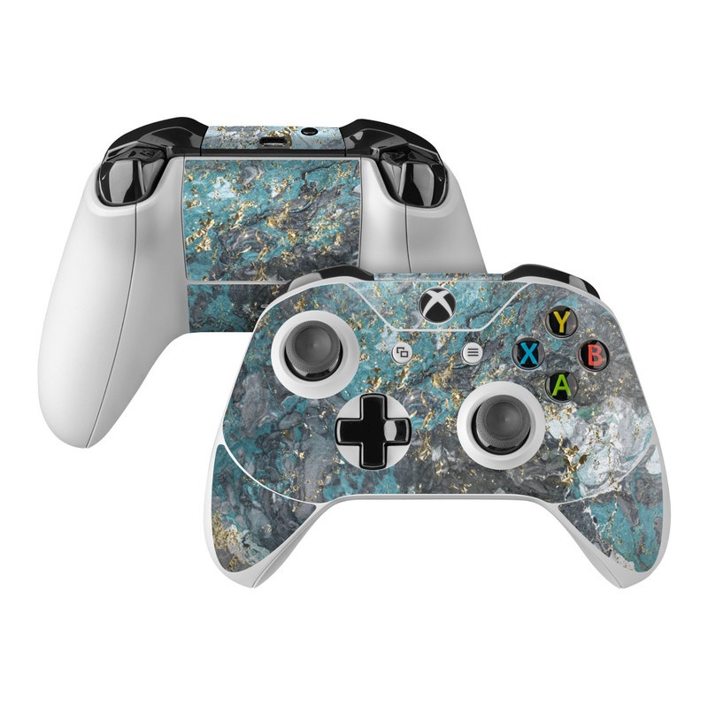 Microsoft Xbox One Controller Skin - Gilded Glacier Marble (Image 1)