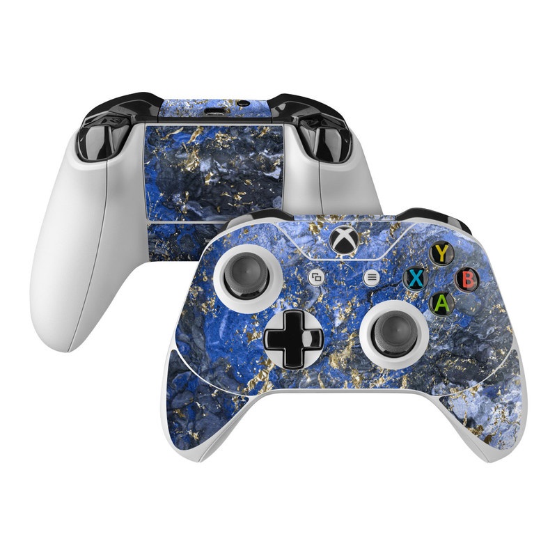 Microsoft Xbox One Controller Skin - Gilded Ocean Marble (Image 1)