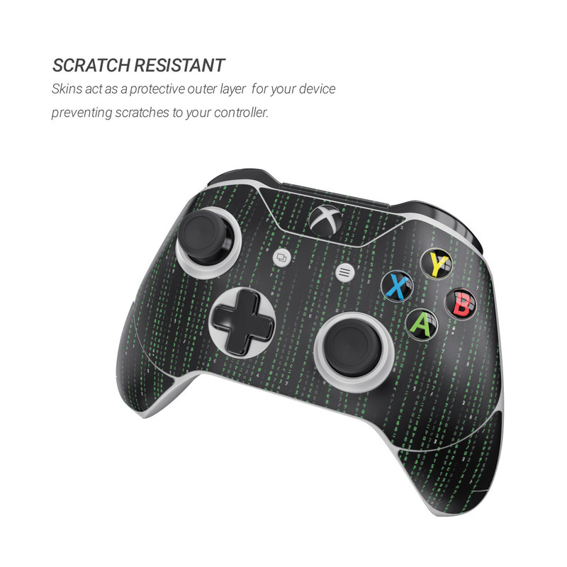 Microsoft Xbox One Controller Skin - Matrix Style Code (Image 3)
