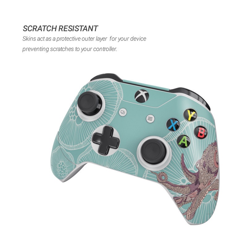 Microsoft Xbox One Controller Skin - Octopus Bloom (Image 3)