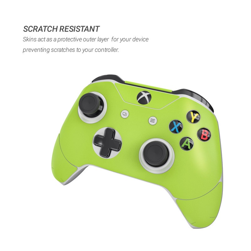Microsoft Xbox One Controller Skin - Solid State Lime (Image 3)