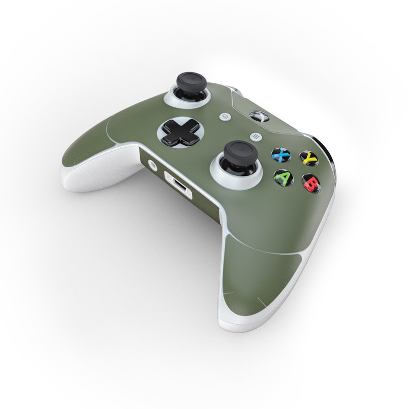 Microsoft Xbox One Controller Skin - Solid State Olive Drab (Image 4)