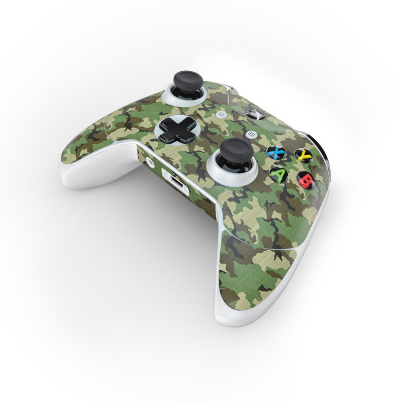 Microsoft Xbox One Controller Skin - Woodland Camo (Image 4)