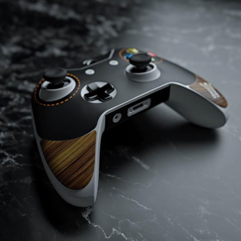 Microsoft Xbox One Controller Skin - Wooden Gaming System (Image 5)