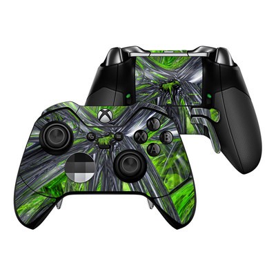 Microsoft Xbox One Elite Controller Skin - Emerald Abstract
