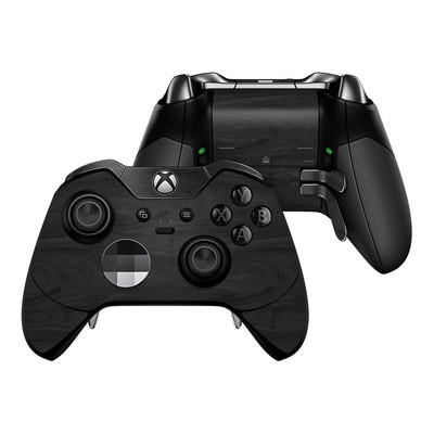 Microsoft Xbox One Elite Controller Skin - Black Woodgrain