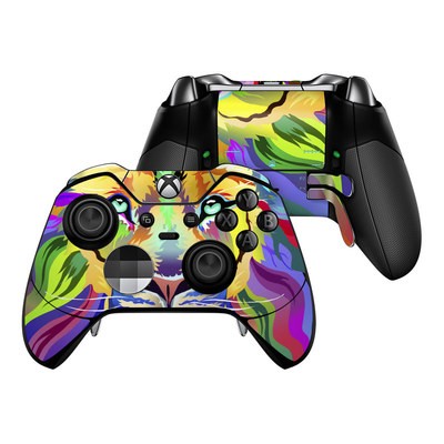Microsoft Xbox One Elite Controller Skin - King of Technicolor