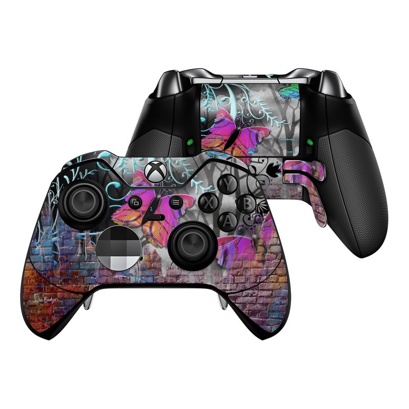 Microsoft Xbox One Elite Controller Skin - Butterfly Wall (Image 1)