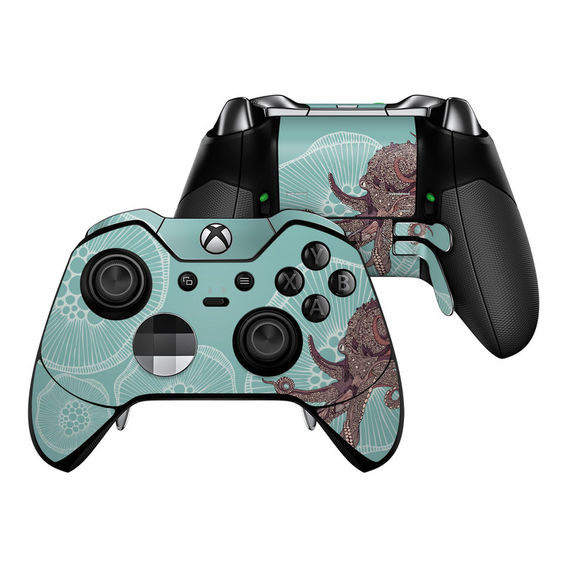 Microsoft Xbox One Elite Controller Skin - Octopus Bloom (Image 1)