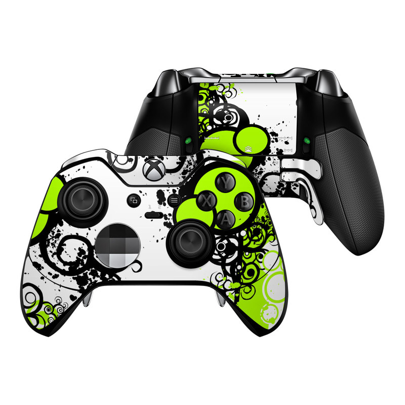 black and green xbox one controller