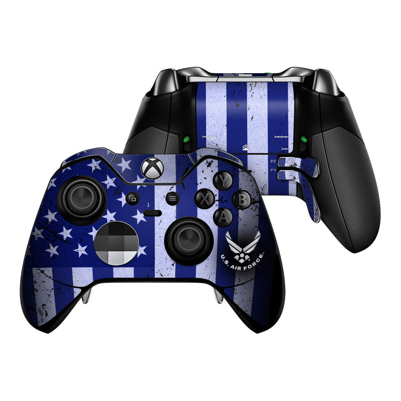 Microsoft Xbox One Elite Controller Skin - USAF Flag (Image 1)