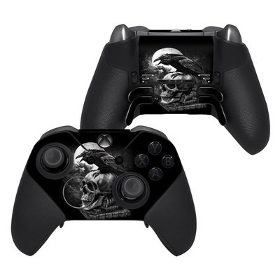 Microsoft Xbox One Elite Controller 2 Skin - Poe's Raven