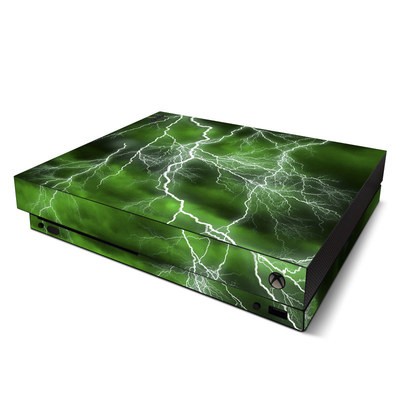 Microsoft Xbox One X Skin - Apocalypse Green