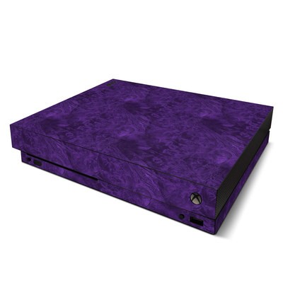 Microsoft Xbox One X Skin - Purple Lacquer