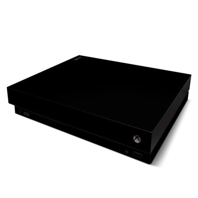 Microsoft Xbox One X Skin - Solid State Black